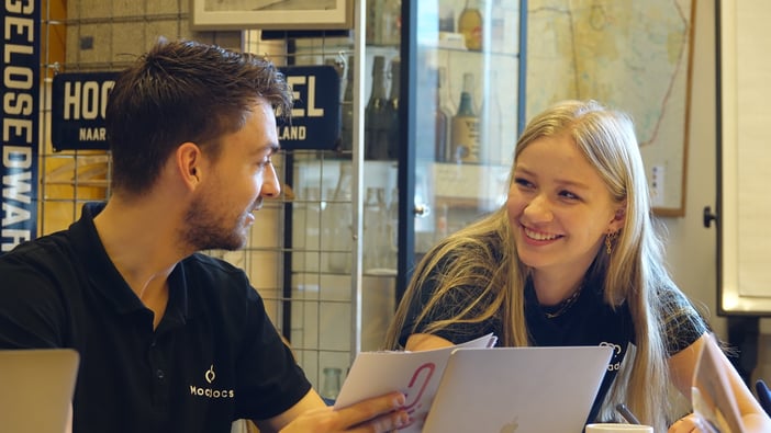 Vrolijk aan tafel - Maddy en Huib