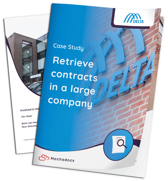 Mochadocs - Contract Management - Case Study - Delta - Mock-Up