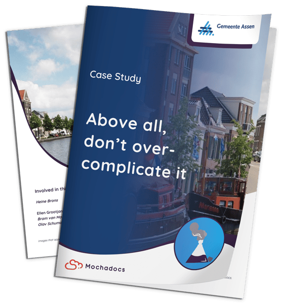 Mochadocs - Contract Management - Case Study - Gemeente Assen - Mock-Up