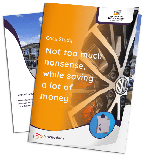 Mochadocs - Contract Management - Case Study - Huiskes Kokkeler - Mock-Up