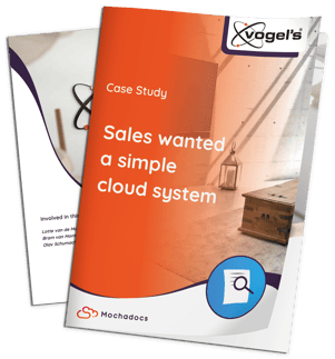 Mochadocs - Contract Management - Case Study - Vogels - Mock-up