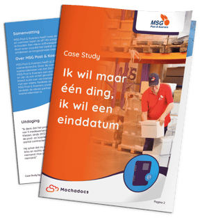 Mochadocs - Contract Management - Case Study - MSG Post en Koeriers - Mock-Up