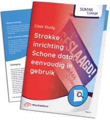 Strakke inrichting, schone data, eenvoudig in gebruik