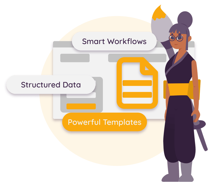 Software - Illustration - Create - Powerful Templates@3x