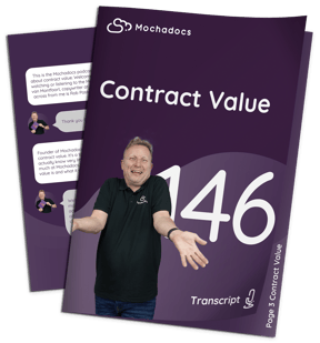 Contract Value Mock-Up