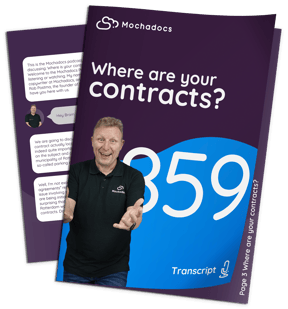 Where are your contracts Mock-Up