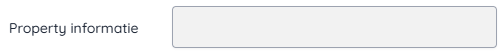 Gegevenskiezer property informatie