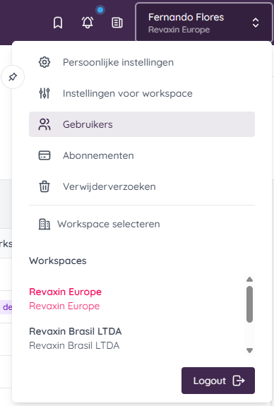 Selecteer gebruikers