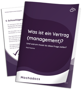 DE Mock-up What is (managing) a contract