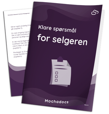 Mockup Tydelige spørsmål til leverandøren