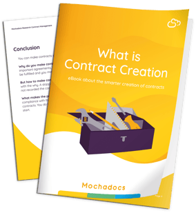 Mock-up What is Contract Creation