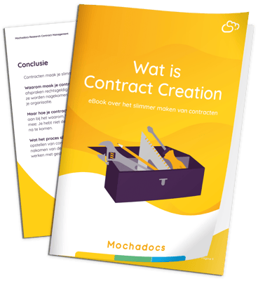 Contracten maken eBook wat is contract creation? eBook over het slimmer maken van contracten.