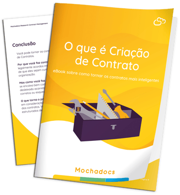 Mock-up O que é Criação de Contrato