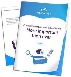Mock-up Contract Management in healthcare more important than ever