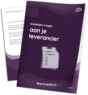 Mock-up Duidelijke vragen voor je leveranciers