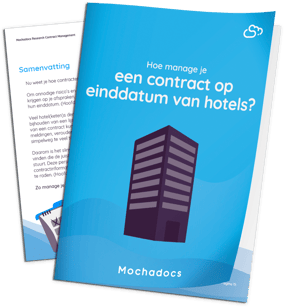 Mock-up Hoe manage je een contract op einddatum van hotels