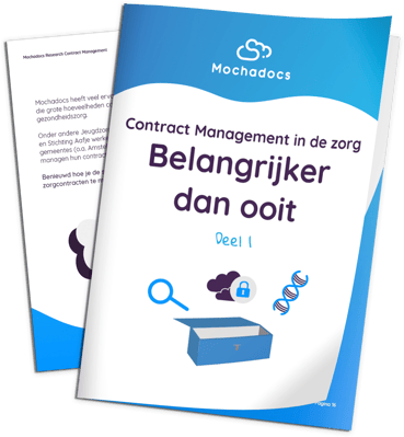 Mock-up Contract management in de zorg, belangrijker dan ooit