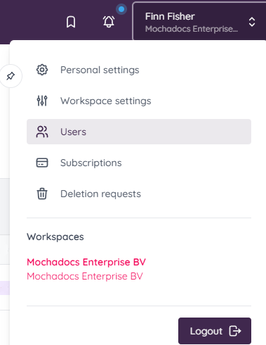 Workspace - Users