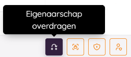 Eigenaarschap Overdragen knop