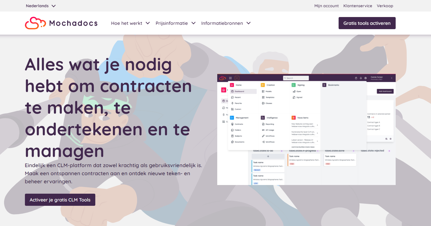 Ontdek de geheimen in de Mochadocs website 