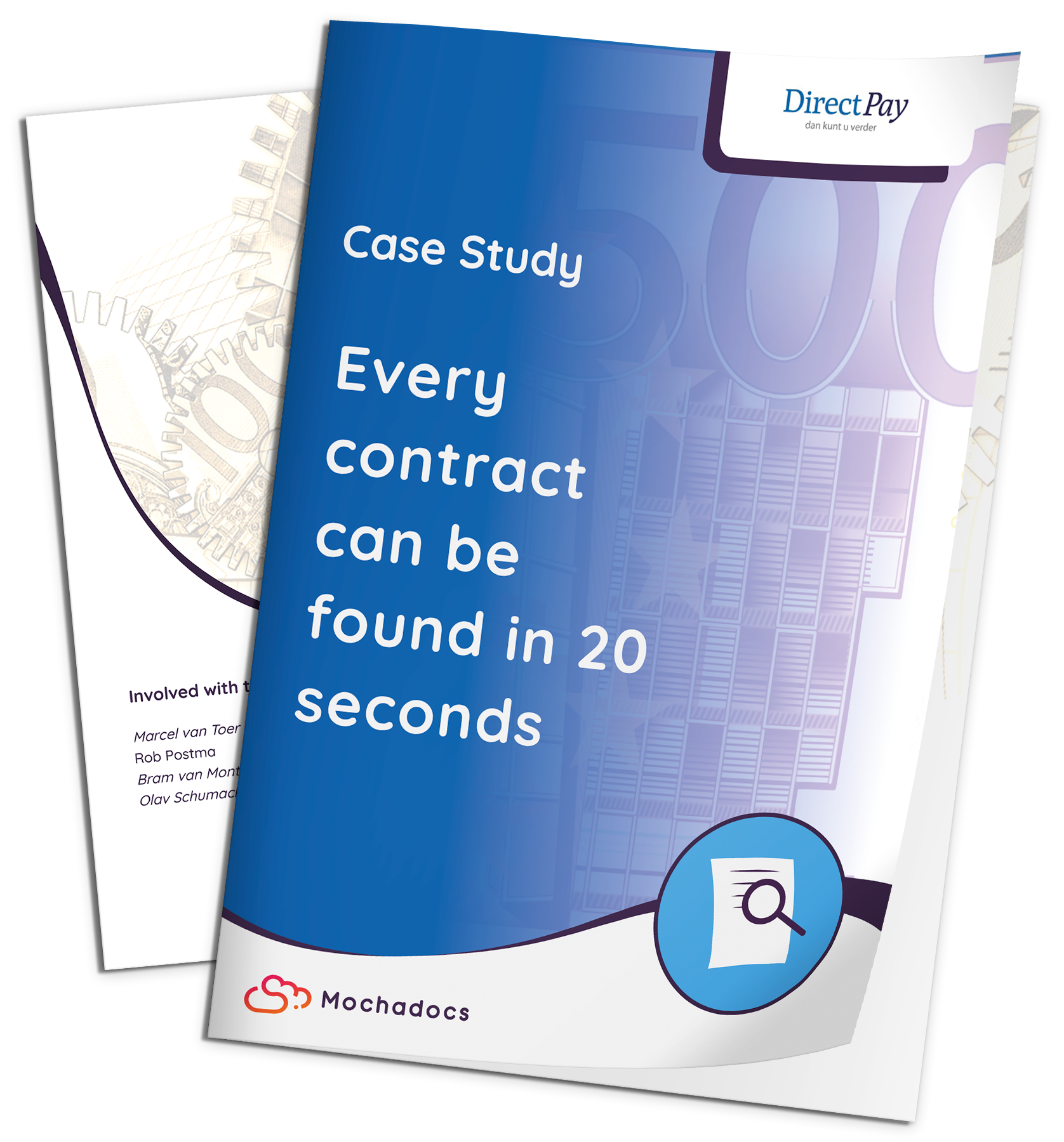 Mochadocs - Contract Management - Case Study - DirectPay - Every contract can be found in 20 seconds