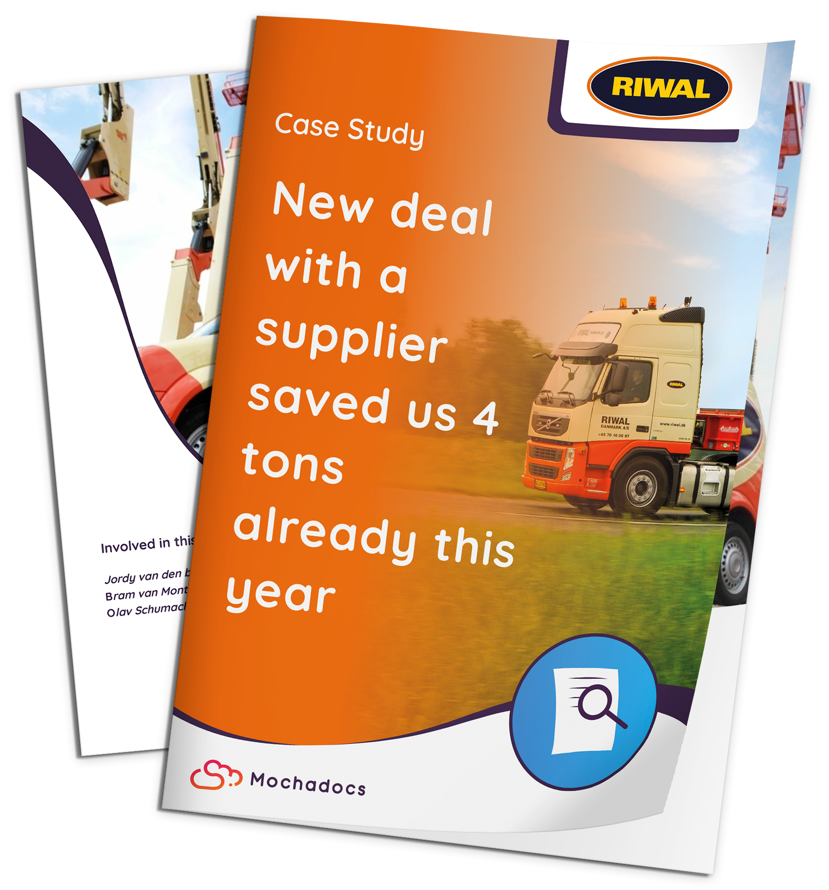 Mochadocs - Contract Management - Case Study - RIWAL - New deal with a supplier saved us 4 tons already this year