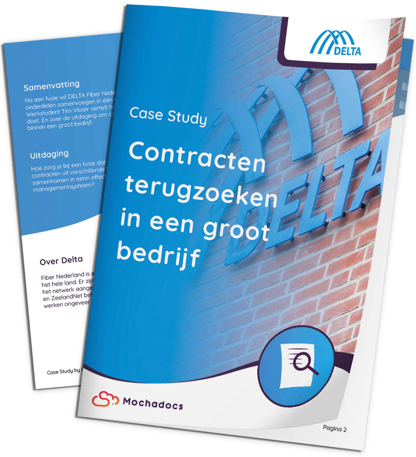 Mochadocs - Case Study - DELTA Fiber Nederland - Contracten terugzoeken in een groot bedrijf