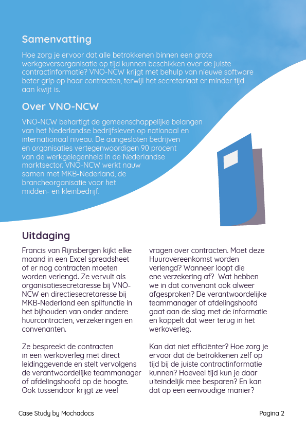 Mochadocs - Contract Management - Case Study - VNO-NCW - Page 2