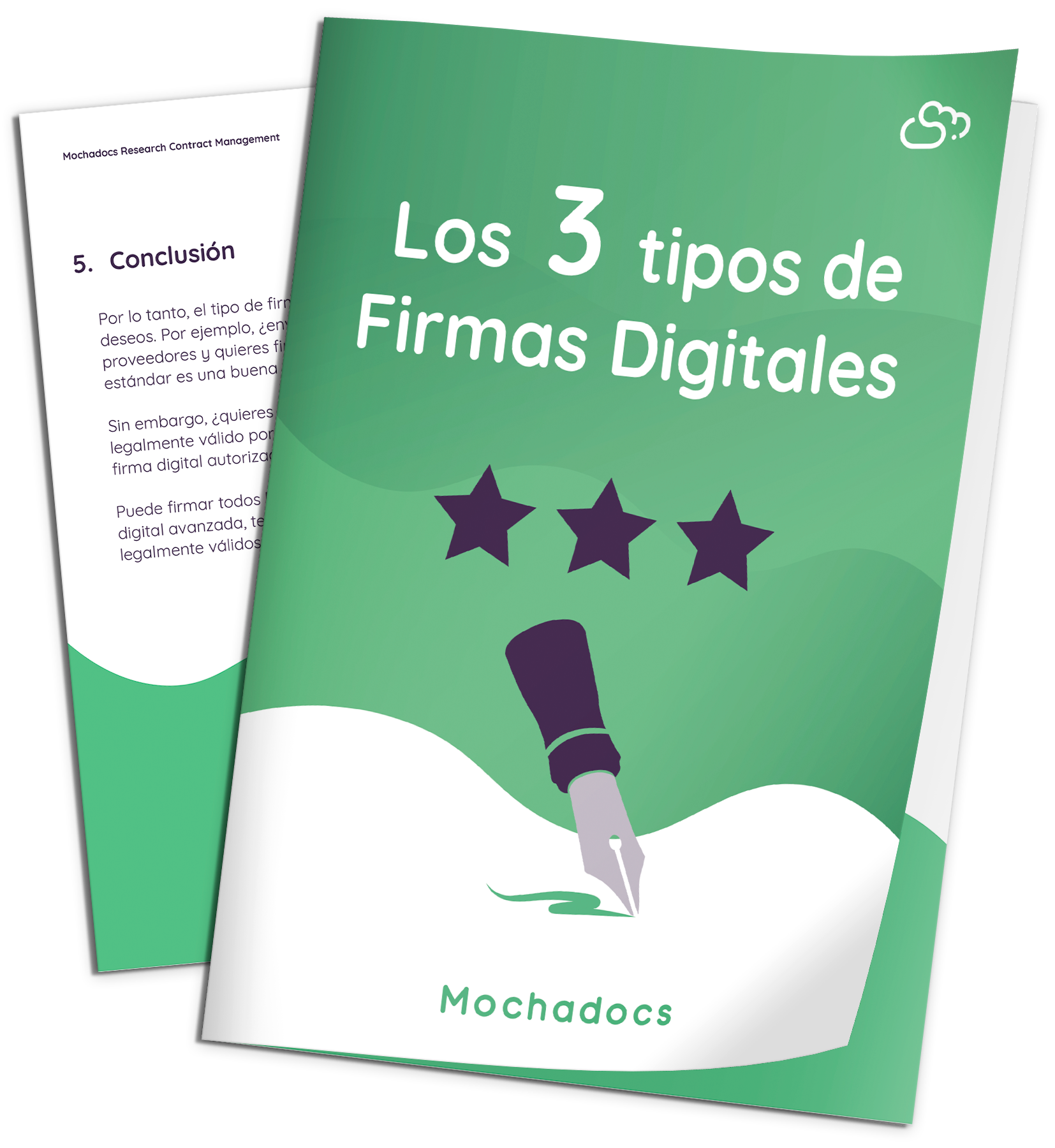 Mochadocs - Contract Signing - eBook - Los 3 tipos de Firmas Digitales