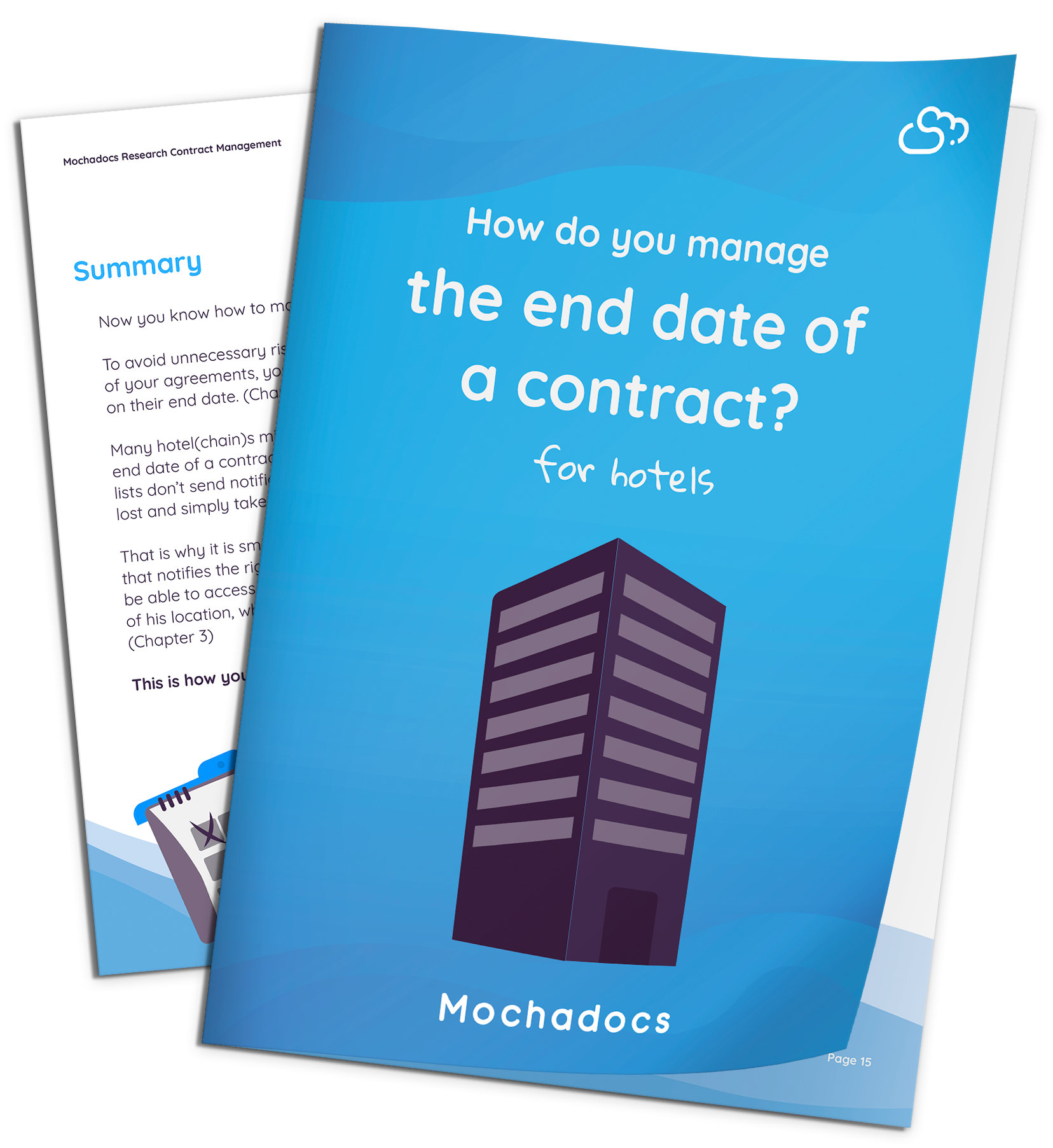 Mochadocs - Contract Management - eBook - How do you manage the end date of a contract for hotels?