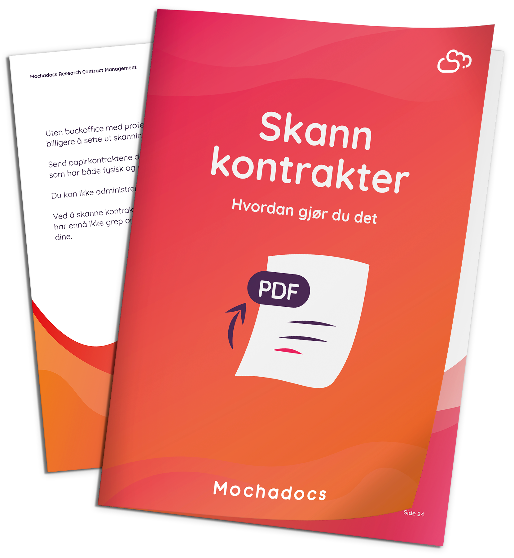 Mochadocs - Contract Data Management - eBok - Skann kontrakter hvordan gjør du det?