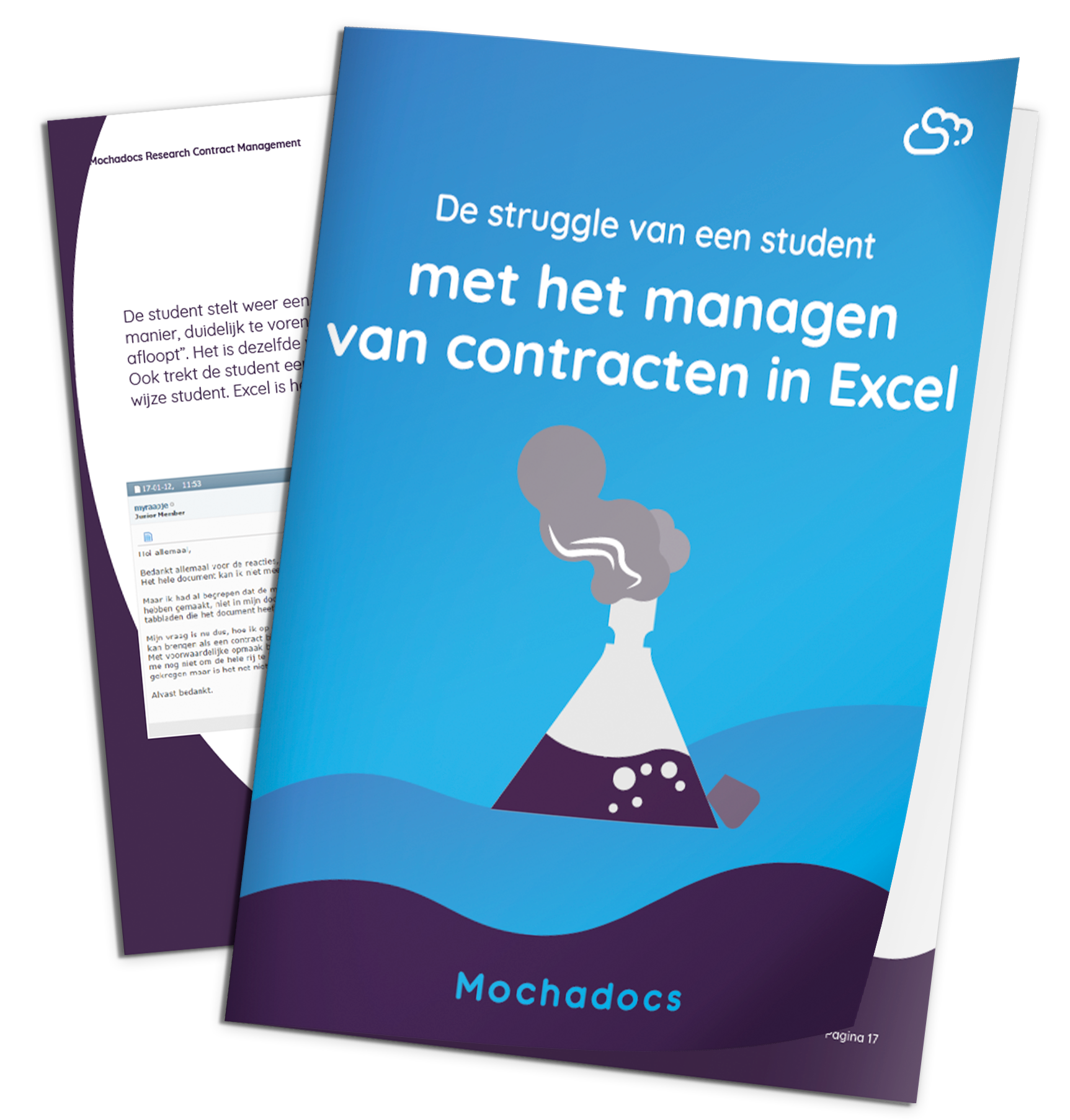 Mochadocs - Contract Management - eBook - De struggle van een student met het managen van contracten in Excel