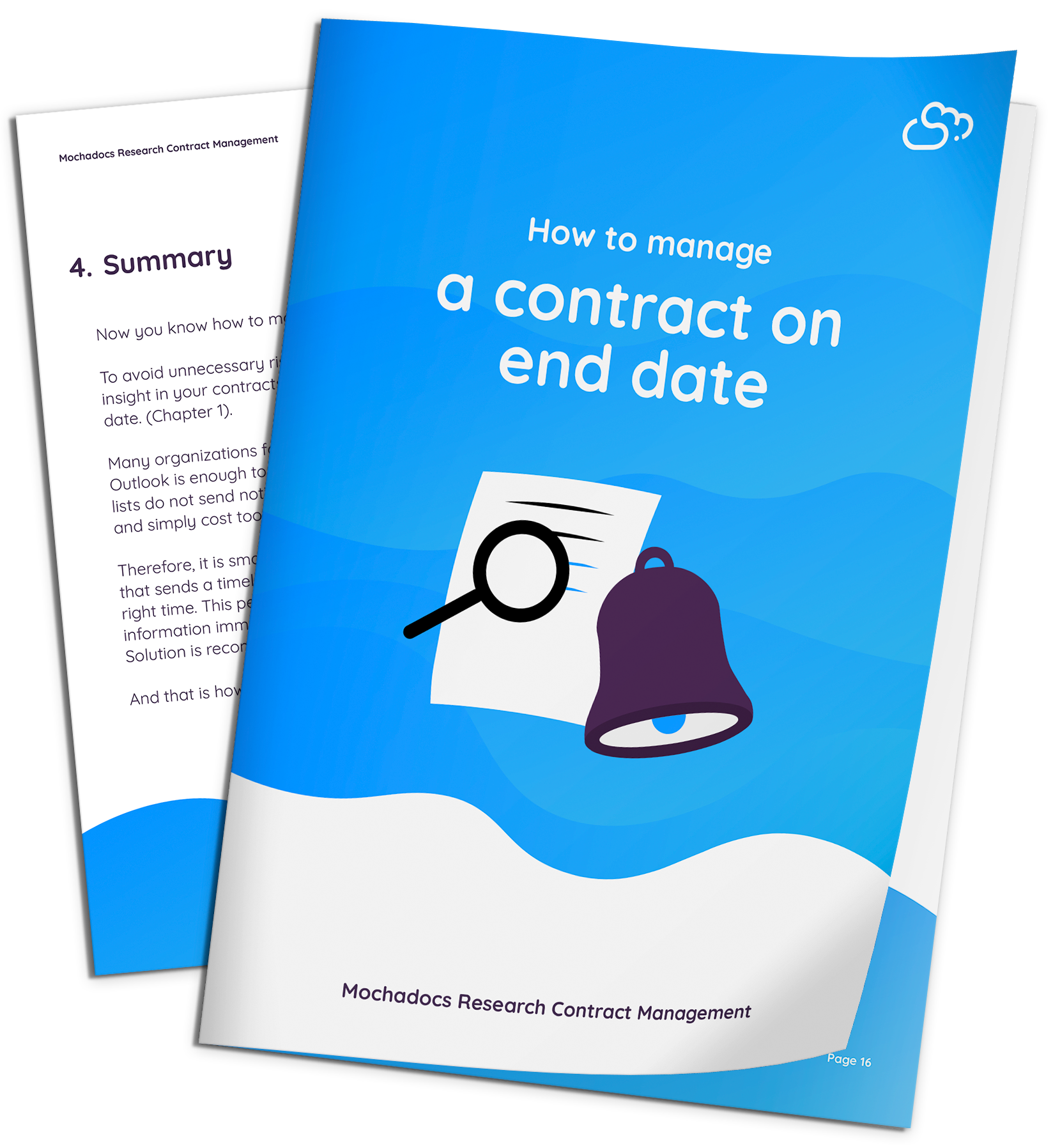 Mochadocs - Contract Management - eBook - How to manage a contract on end date