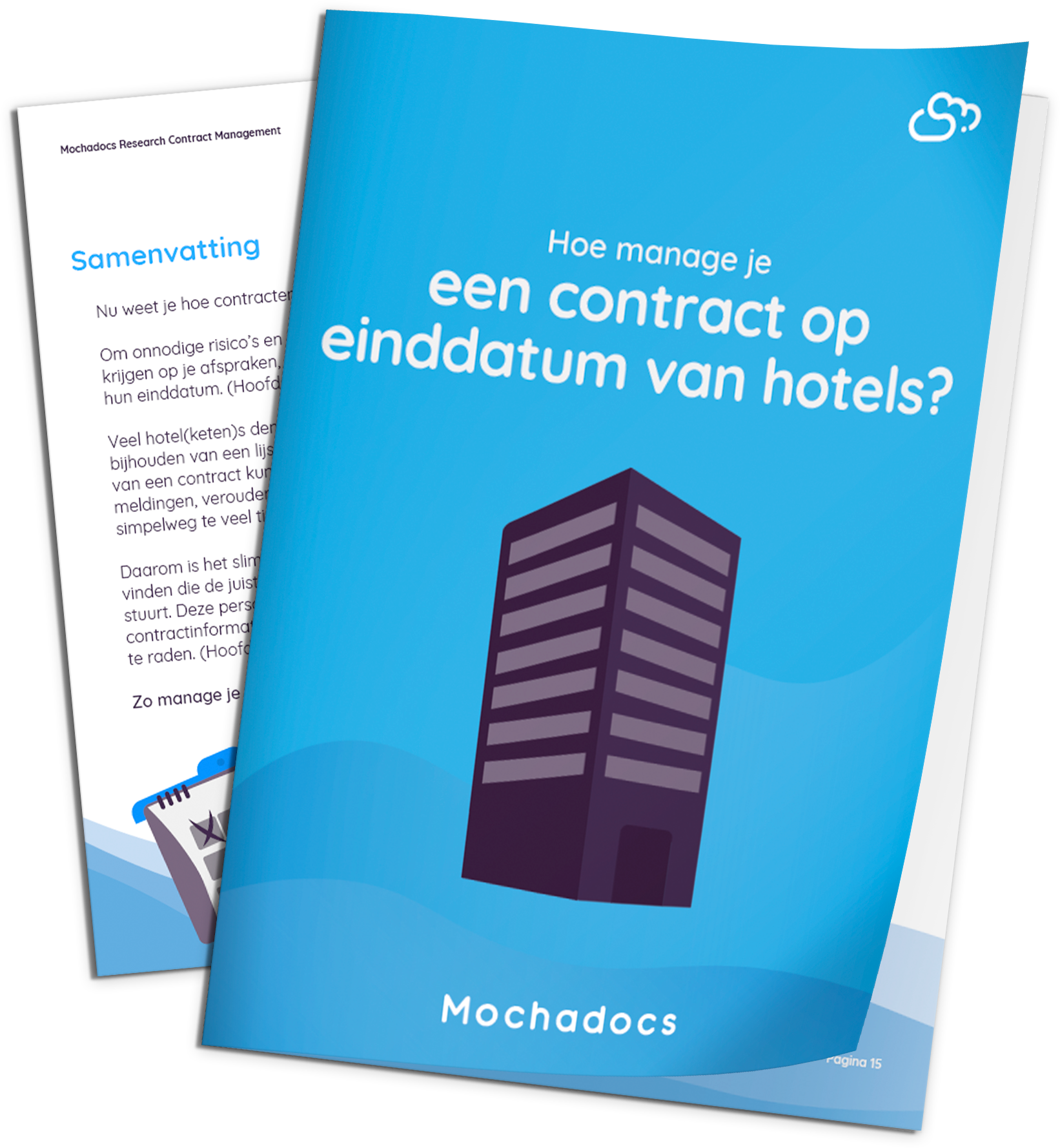 Mochadocs - Contract Management - eBook - Hoe manage je een contract op einddatum voor hotels?