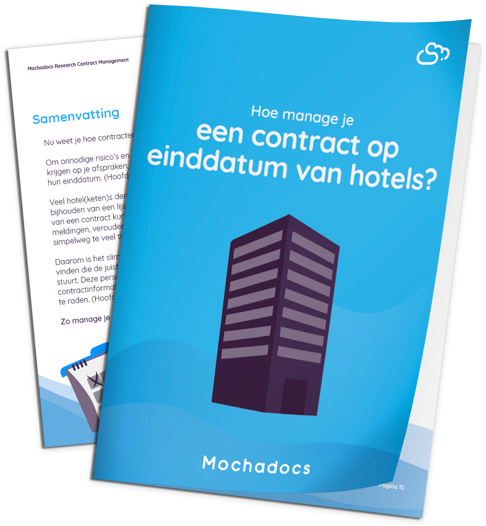 Mochadocs - Contract Management - eBook - Hoe manage je een contract op einddatum voor hotels?